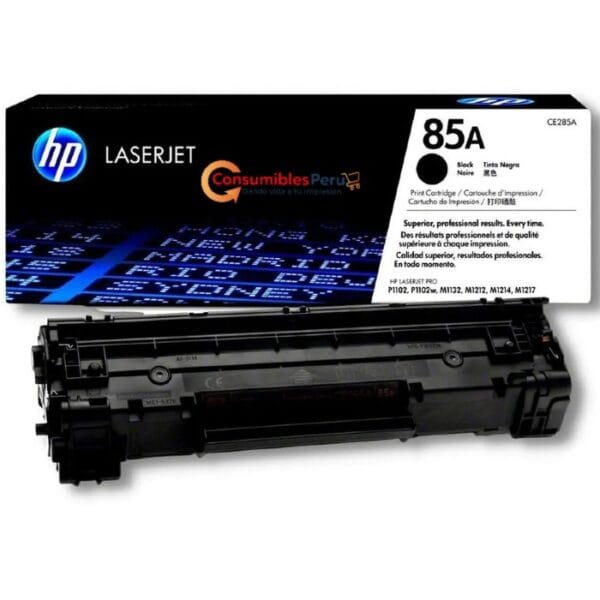 Toner HP CE285A 85A Negro Para P1102w