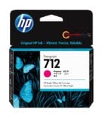 Cartucho de Tinta HP 712A color Cyan de codigo 3ED67A Original, con contenido de 29 ml