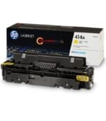 Cartucho de Toner HP 414A Codigo W2022A Color amarillo capacidad 2100 Paginas