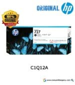 Tinta HP 727A C1Q12A 300ML Matte Black HP DESIGNJET T1500T920