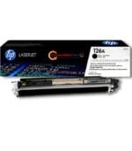 Cartucho de toner original HP CE310A 126A Color Negro capacidad 1,200 Paginas