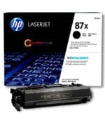 Cartucho de Toner Original HP 87X Negro CF287XCapacidad 18,000 Paginas