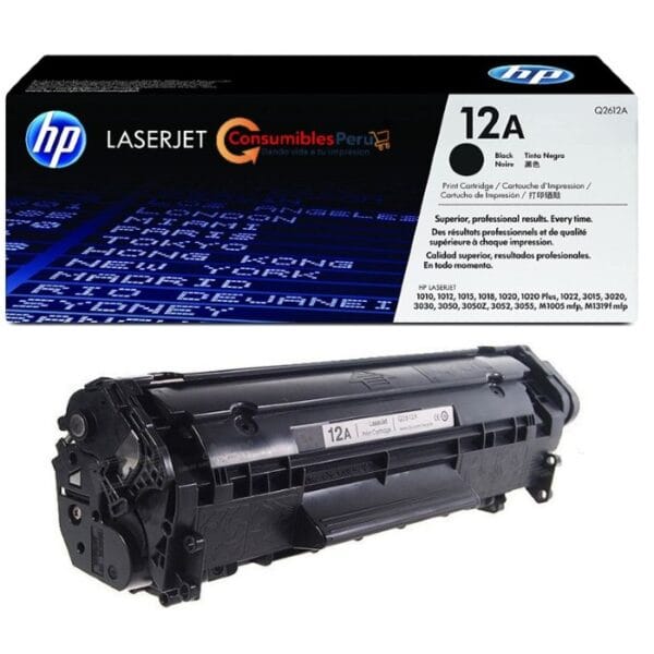 Toner HP Q2612A 12A Negro 2.000 Paginas