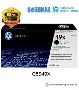 Toner HP Q5949X 49X Negro original 6,000 Paginas