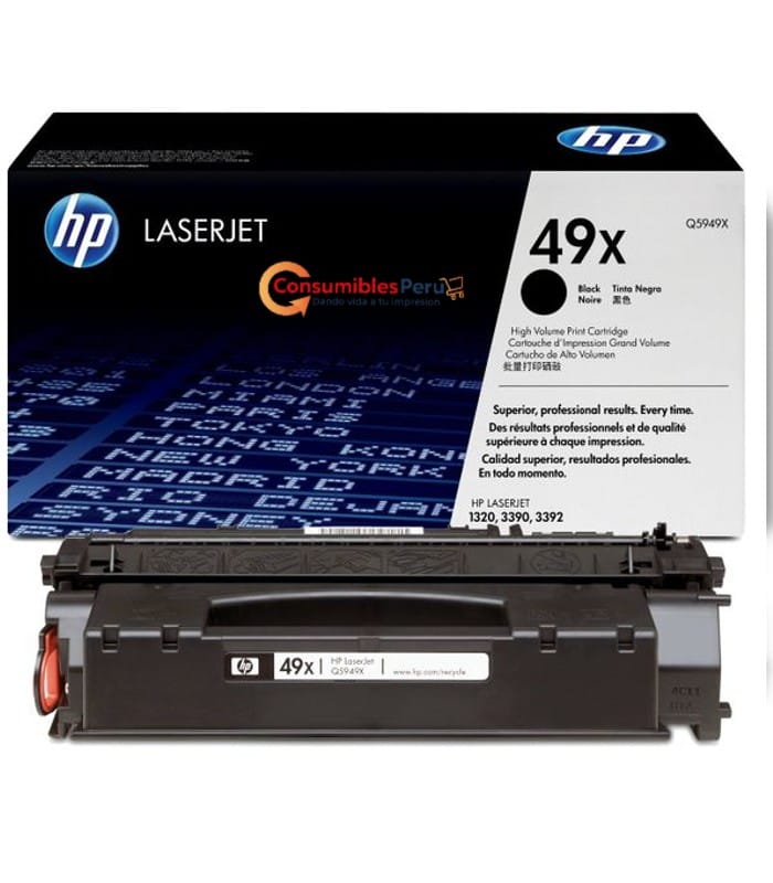 Toner HP Q5949X 49X Negro