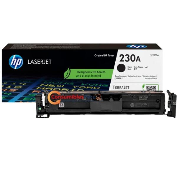 Cartucho de Toner HP 230A Negro W2300A capacidad 2000 Paginas