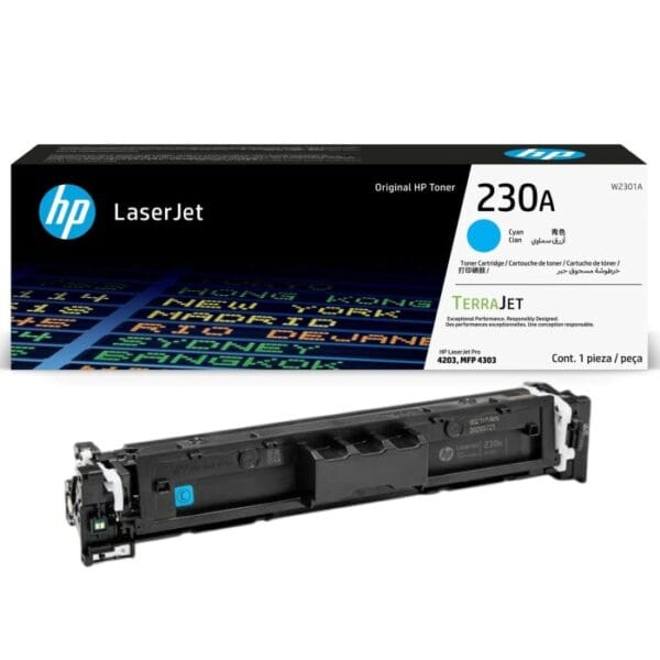 Toner HP W2301A 230A Cyan 1,800 Paginas