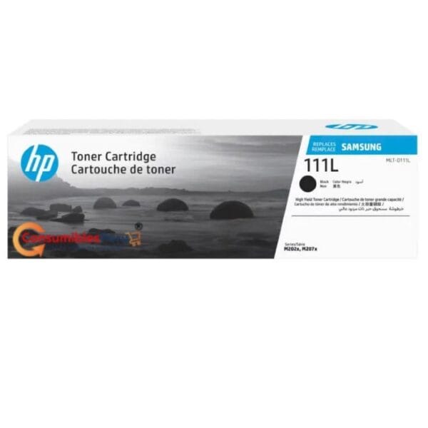 Cartucho de Toner Original Samung MLT-D111L Negro SU802A Capacidad 1,800 Paginas