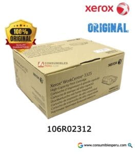 Toner XEROX 106R02312 Negro Para WC 3325 11K PGS Original