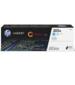 Cartucho de toner original HP 305A color Cyan CE411A capacidad 2.600 Paginas