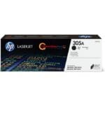 Cartucho de toner original HP 305A color Negro CE410A capacidad 2.200 Paginas