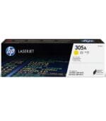Cartucho de toner original HP 305A color Yellow CE412A rendimiento 2.600 Paginas