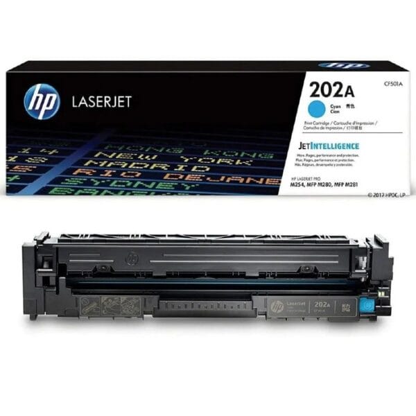 Toner HP 202A Cyan CF501A M254, M281FDW
