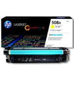 Cartucho de toner original HP 508A color Amarillo CF362A capacidad 5.000 Paginas
