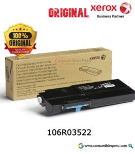 Toner Xerox 106R03522 Cyan para C400, C405 4.800 Paginas
