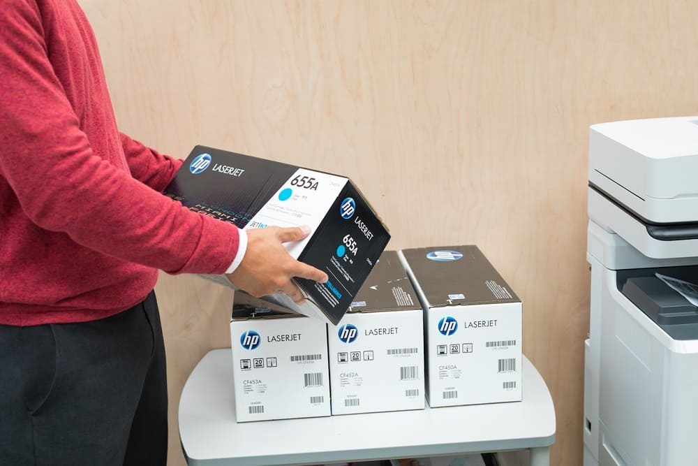 compramos sus cartuchos de toner originales sin usar