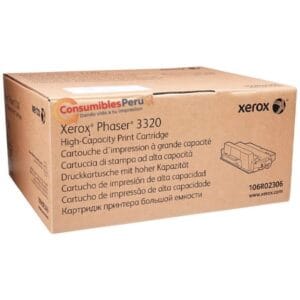 Toner Xerox 3320 106R02306 Para Pasher 3320 11,000 Paginas Original